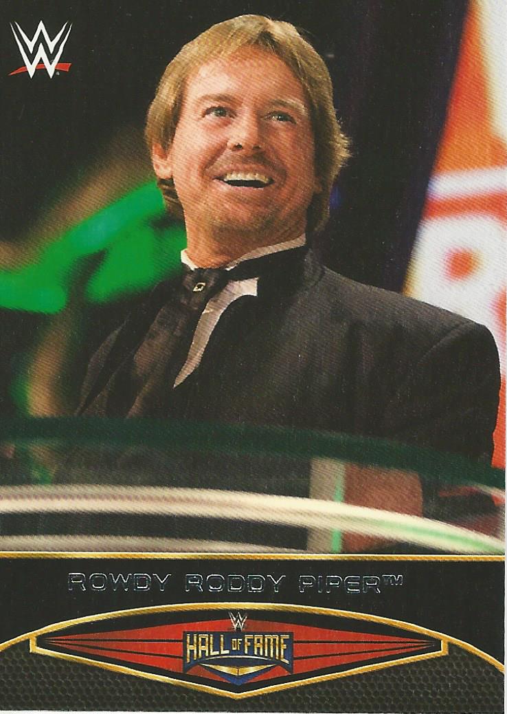 WWE Topps Road to Wrestlemania 2015 Roddy Piper 13 of 30 trading card PW Catalog