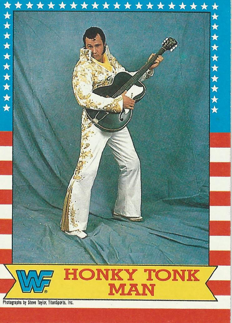 Topps WWF Wrestling Cards 1987 Honky Tonk Man #13