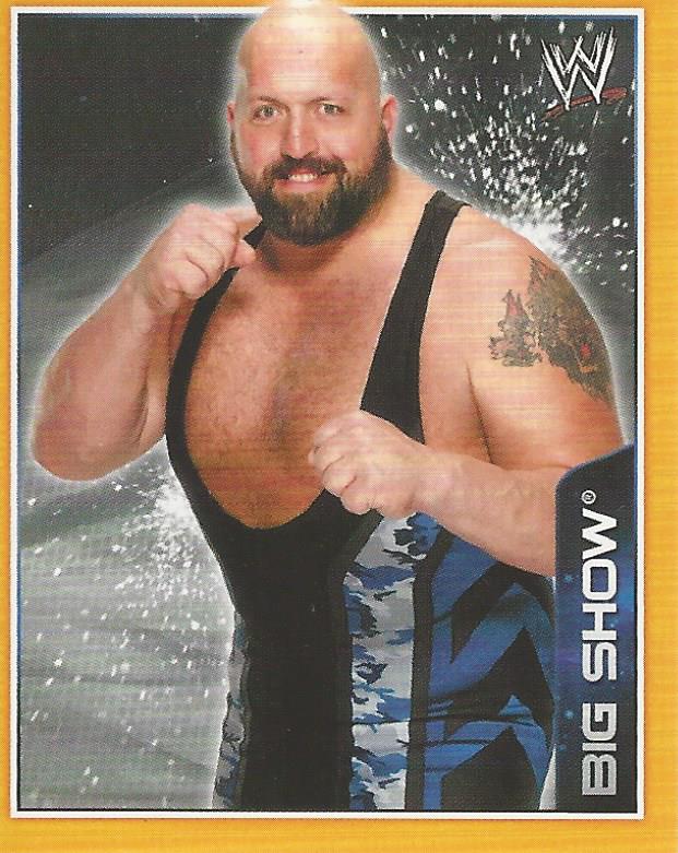 WWE Topps A-Z Sticker Collection 2014 Big Show #13