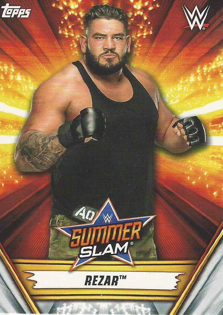 WWE Topps Summerslam 2019 Rezar #13