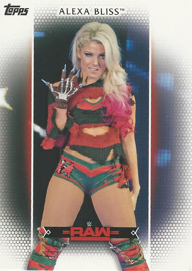 WWE Topps Women Division 2017 Alexa Bliss R13 trading card PW Catalog