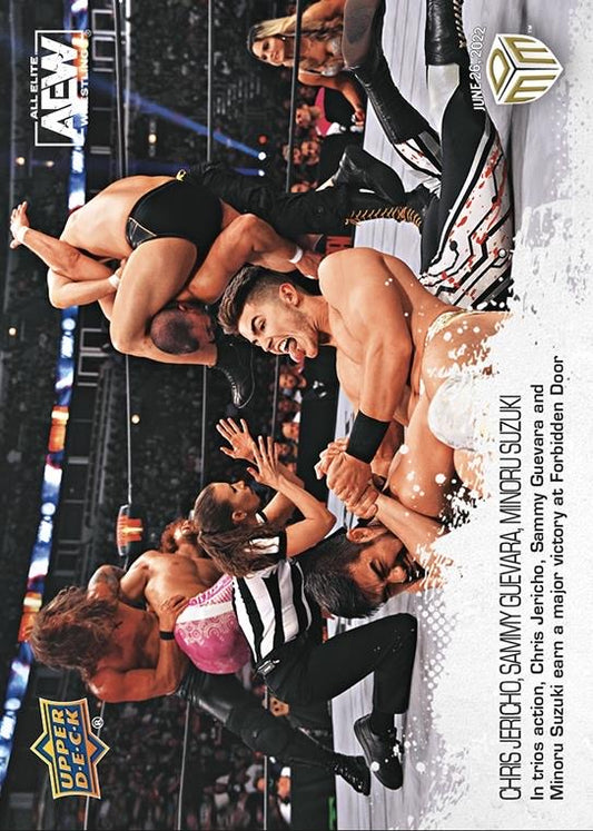 Chris Jericho, Sammy Guevara, Minoru Suzuki – In Trios Action, Chris Jericho, Sammy Guevara and Minoru Suzuki Earn a Major Victory at Forbidden Door