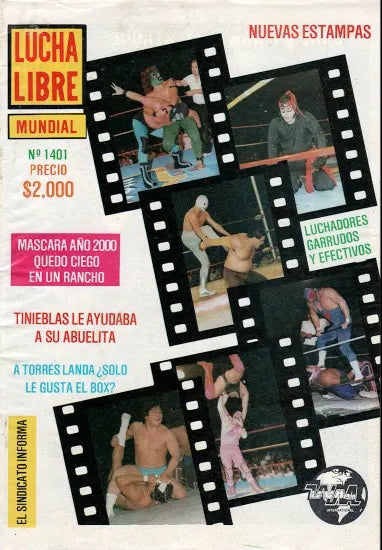 Lucha Libre Volume 1401 Magazine PWcatalog