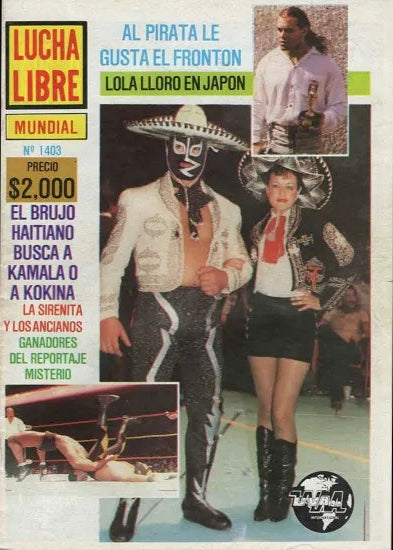 Lucha Libre Volume 1403 Magazine PWcatalog
