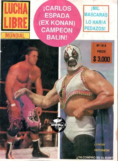 Lucha Libre Volume 1414 Magazine PWcatalog