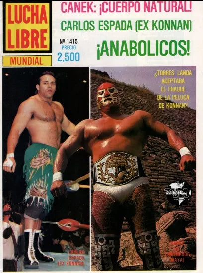 Lucha Libre Volume 1415 Magazine PWcatalog