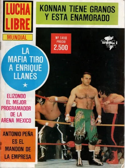 Lucha Libre Volume 1418 Magazine PWcatalog