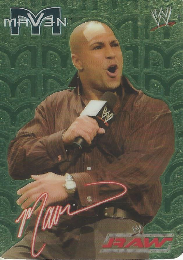 WWE Smackdown 2004 Tesla Maven Foil #15