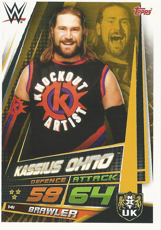 WWE Topps Slam Attax Universe 2019 Kassius Ohno #141