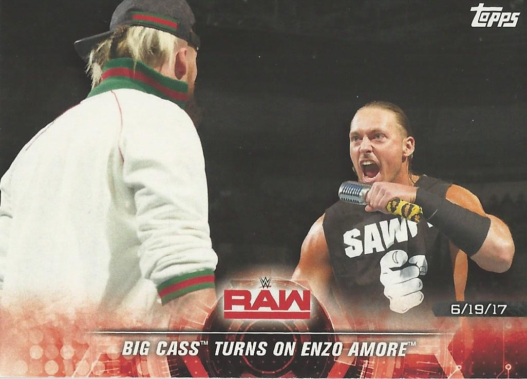 WWE Topps Road to WrestleMania 2018 Big Cass #41