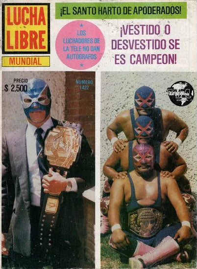 Lucha Libre Volume 1422 Magazine PWcatalog