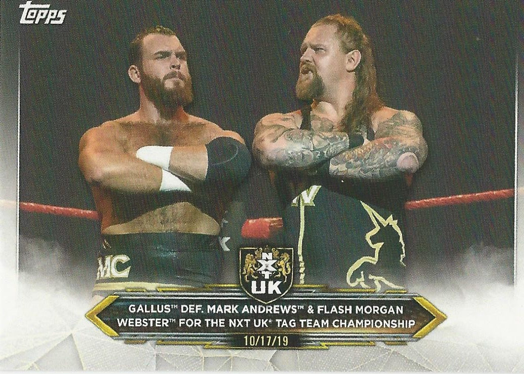 WWE Topps NXT 2020 Gallus #42