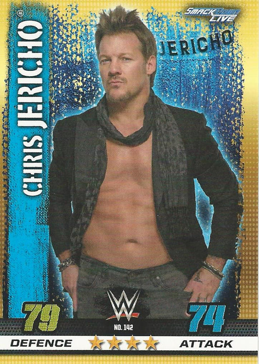 WWE Topps Slam Attax 10th Edition 2017 Chris Jericho #142