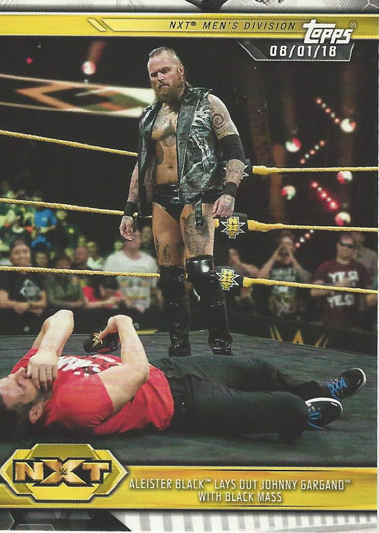 WWE Topps NXT 2019 Aleister Black #42