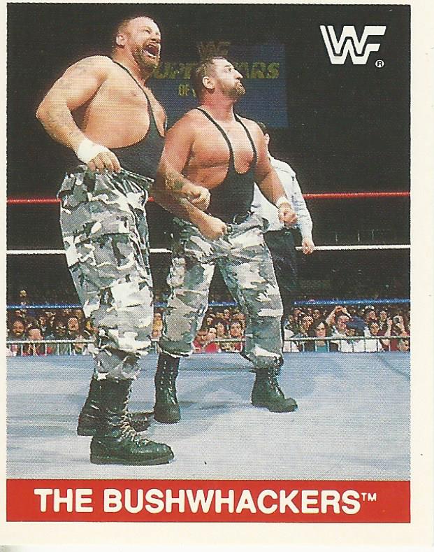 WWF Merlin Sticker Collection 1990 Bushwhackers #142