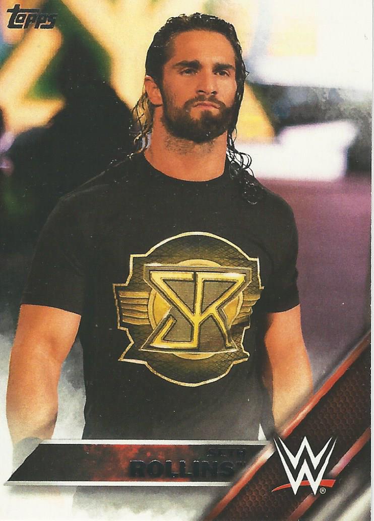 WWE Topps Then Now Forever 2016 Seth Rollins #142