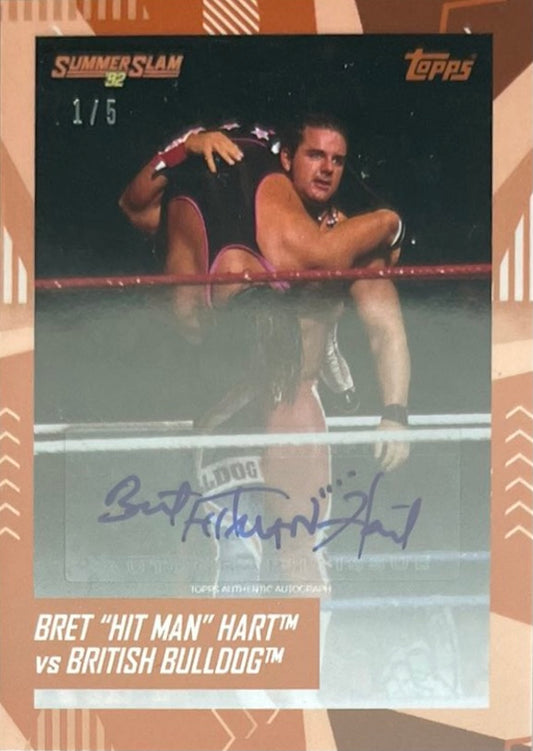 SummerSlam ’92 – Bret “Hit Man” Hart vs. British Bulldog