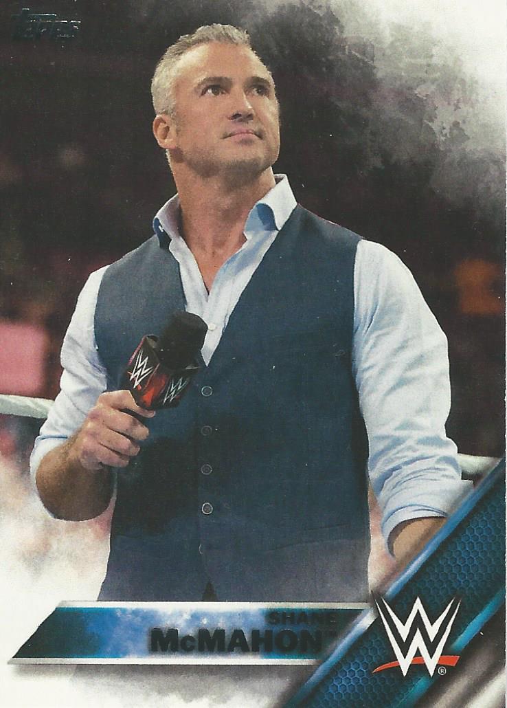 WWE Topps Then Now Forever 2016 Shane McMahon #143