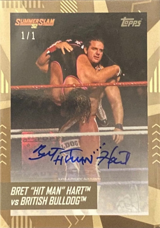 SummerSlam ’92 – Bret “Hit Man” Hart vs. British Bulldog