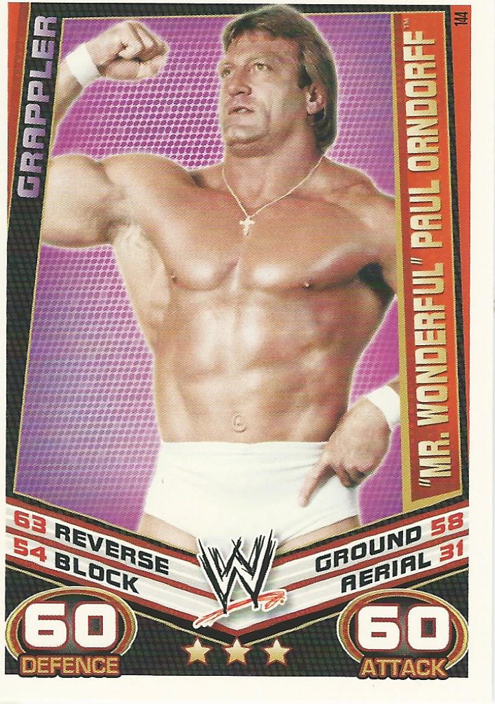 WWE Topps Slam Attax Rebellion 2012 Paul Orndorff #144