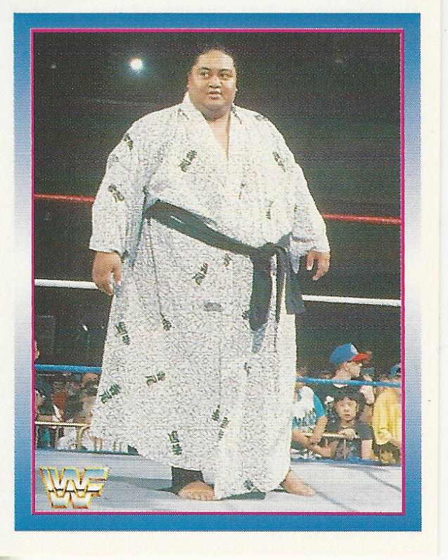 WWF Merlin Stickers 1995 Yokozuna #144