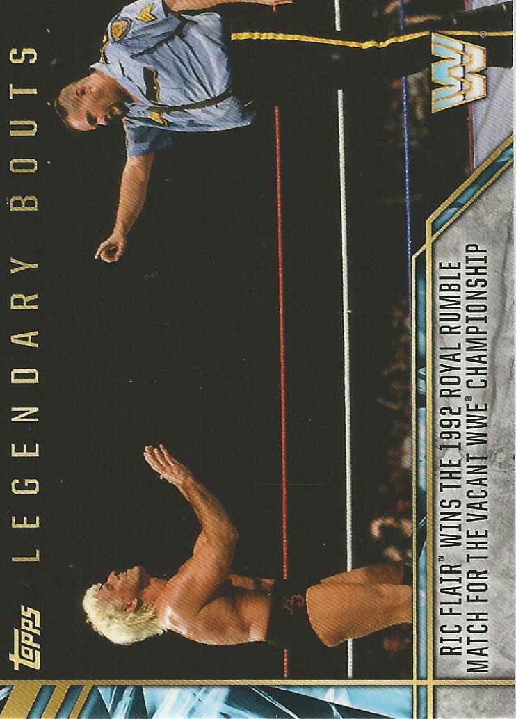 WWE Topps Legnds 2017 Ric Flair LB-14 trading card PW Catalog