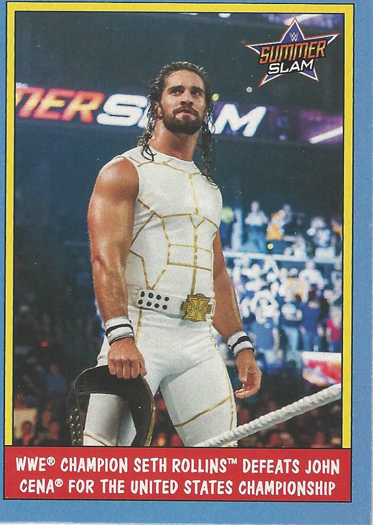 WWE Topps Heritage 2017 Seth Rollins #45