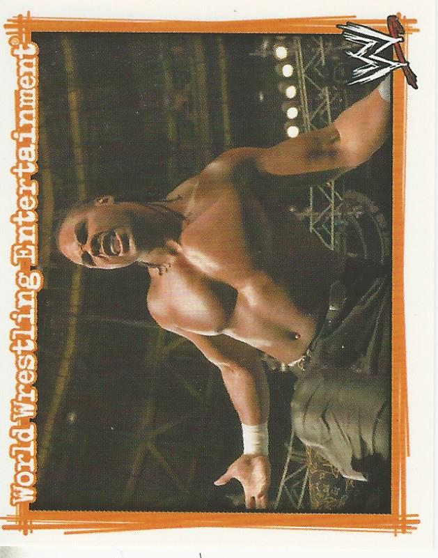 WWE Topps Superstars Uncovered 2007 Sticker JTG #145