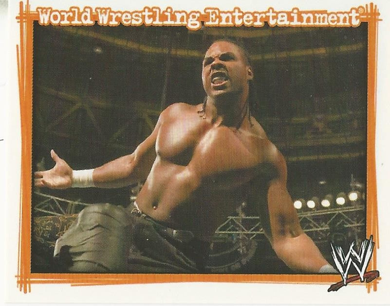 WWE Topps Superstars Uncovered 2007 Sticker JTG #145