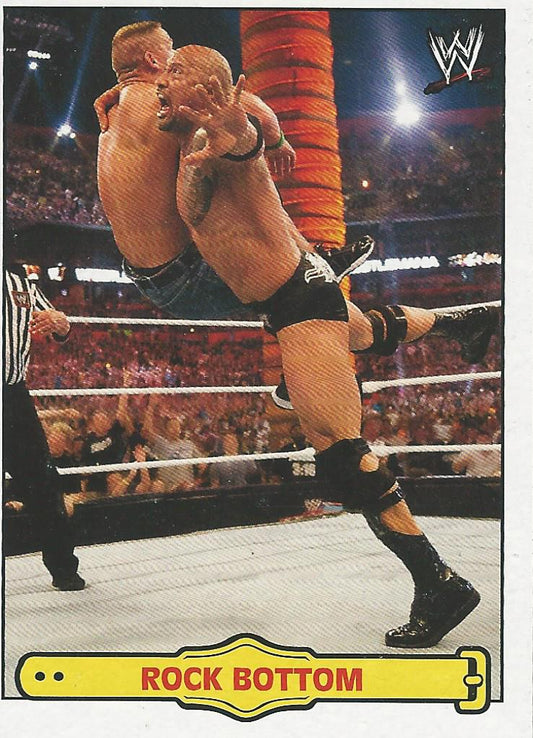 WWE Topps Heritage 2012 The Rock 25 of 55 trading card PW Catalog