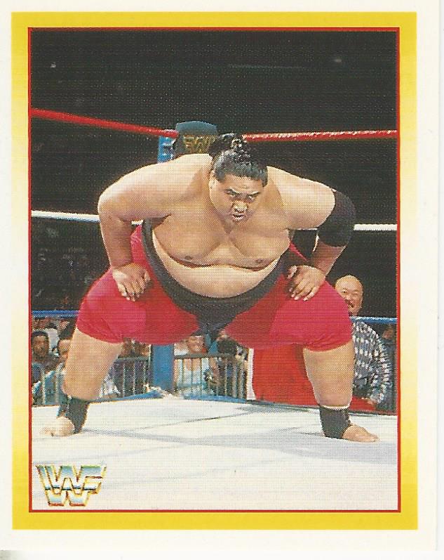 WWF Merlin Stickers 1995 Yokozuna #146