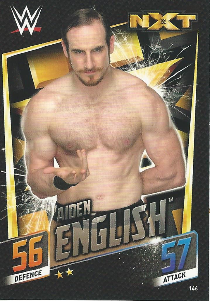 WWE Topps Slam Attax 2015 Then Now Forever Aiden English #146 NXT