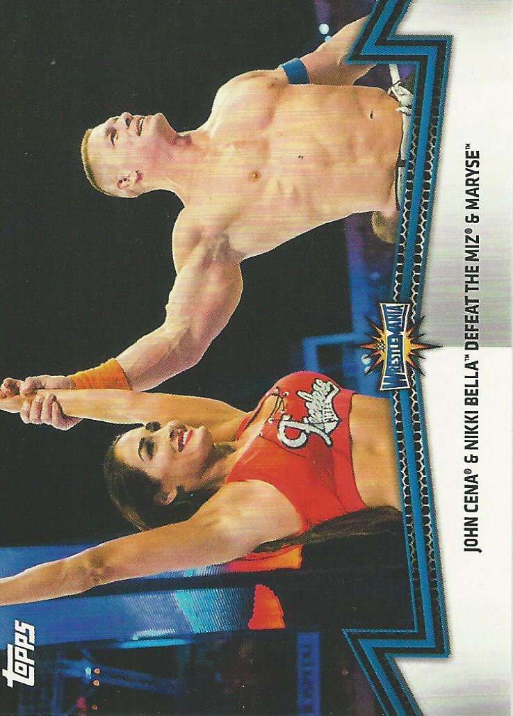 WWE Topps Women Division 2018 Nikki Bella SDL-7 trading card PW Catalog