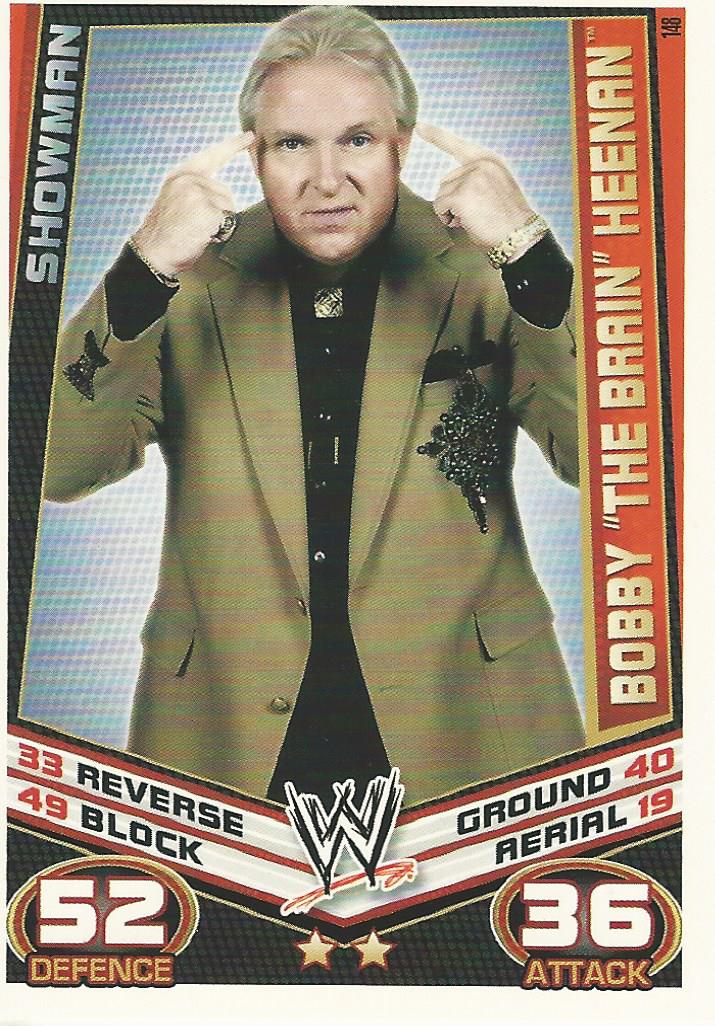 WWE Topps Slam Attax Rebellion 2012 Bobby Heenan #148