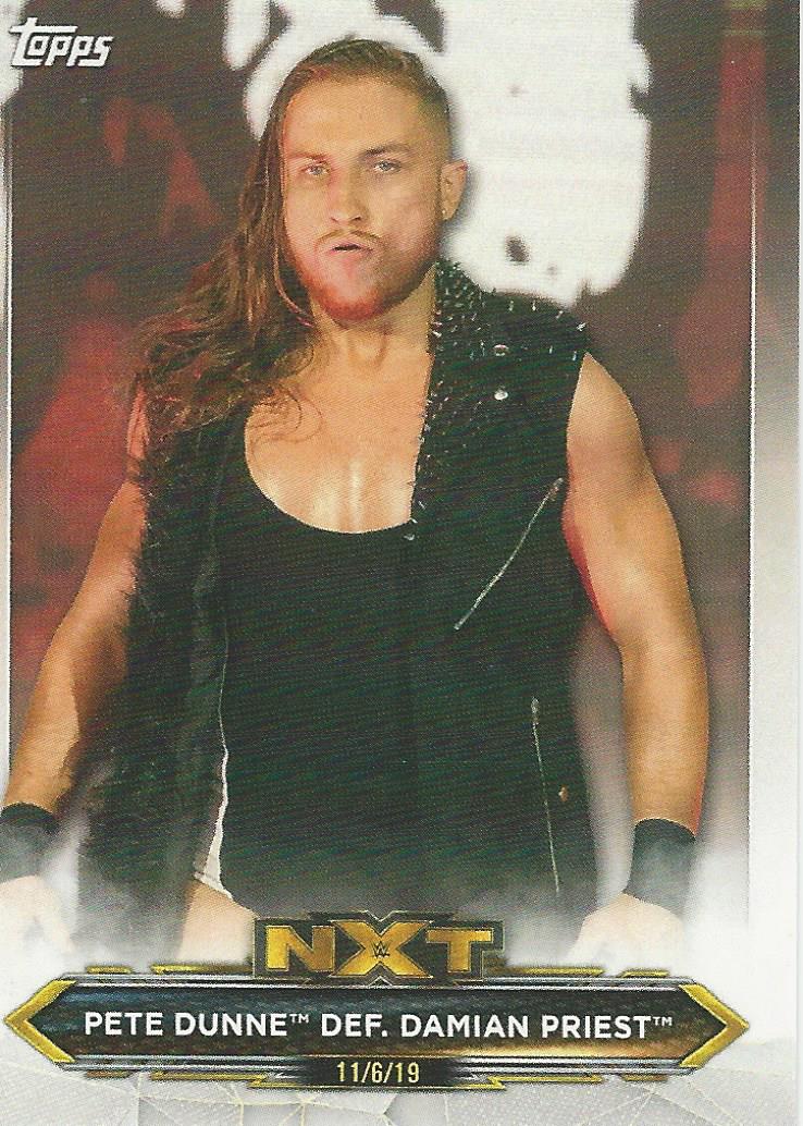 WWE Topps NXT 2020 Pete Dunne #49