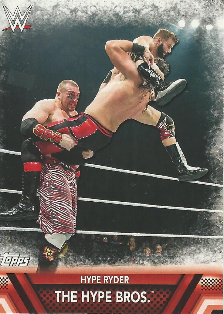 WWE Topps Then Now Forever 2017 The Hype Bros #F49