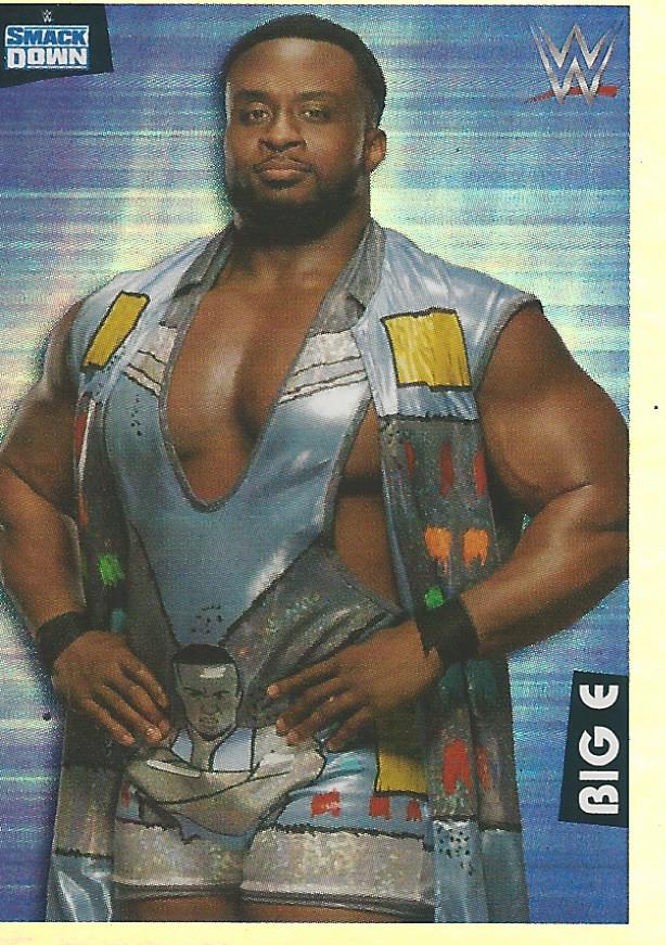 WWE Panini 2022 Sticker Collection Big E Foil #149