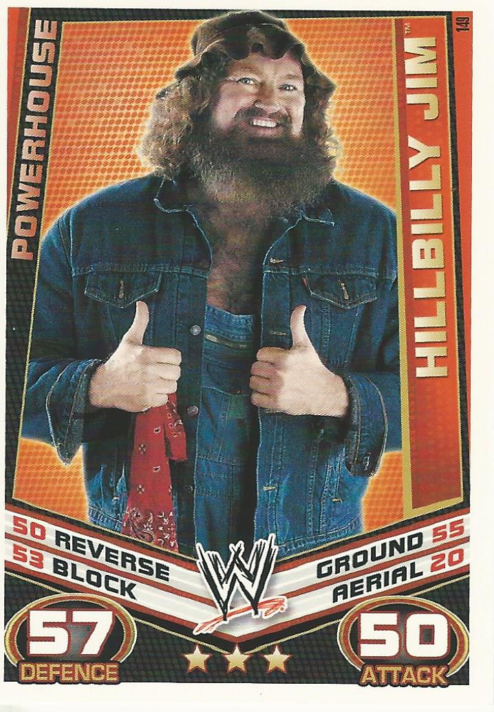 WWE Topps Slam Attax Rebellion 2012 Hillbilly Jim #149