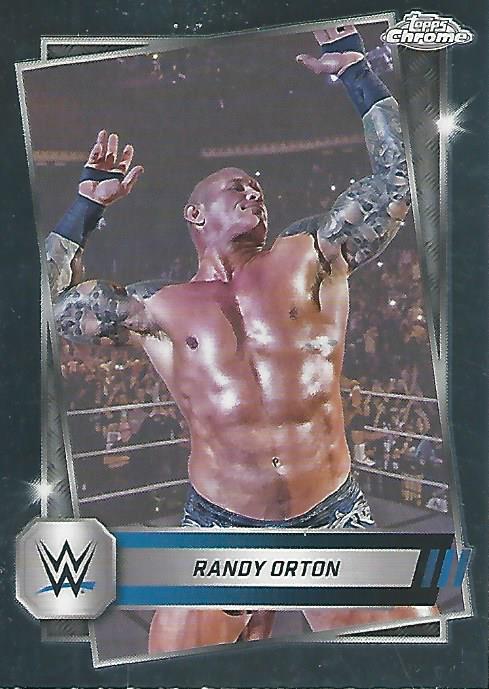 WWE Topps Chrome 2025 Trading Cards Randy Orton No.14 PW Catalog