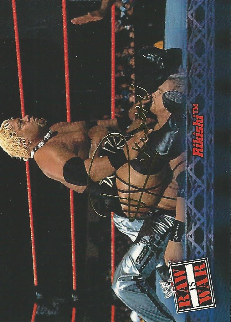 WWF Fleer Raw 2001 Rikishi #14