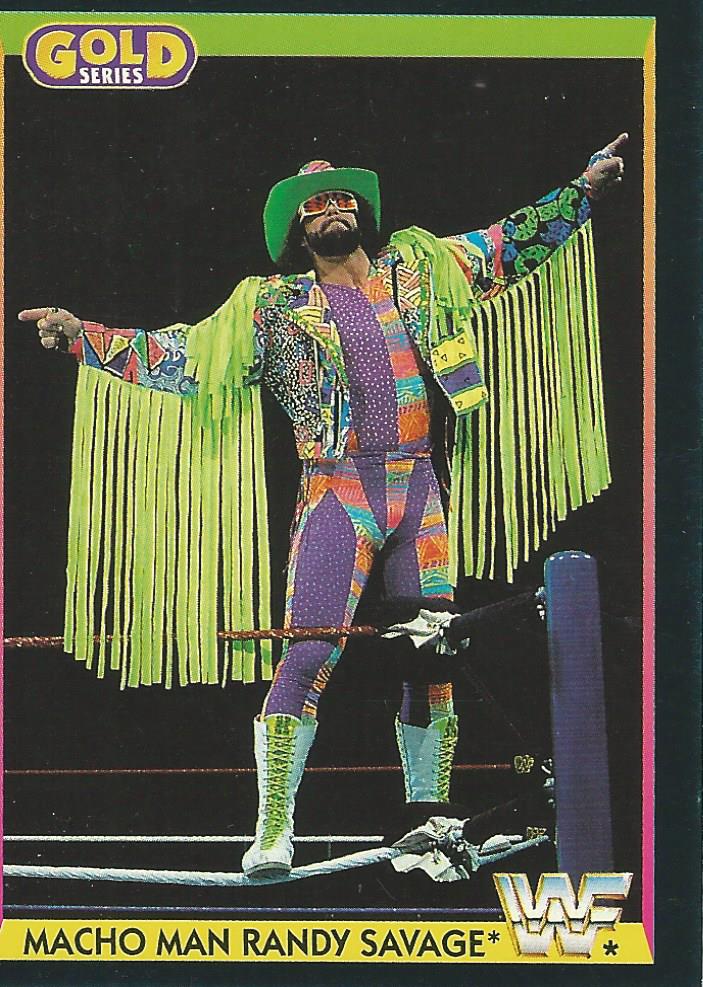 WWF Merlin Gold Series 1 1992 Macho Man Randy Savage #14