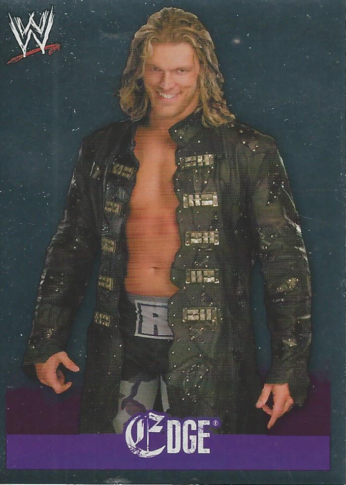 WWE Topps Rivals 2009 Stickers Edge Foil #14