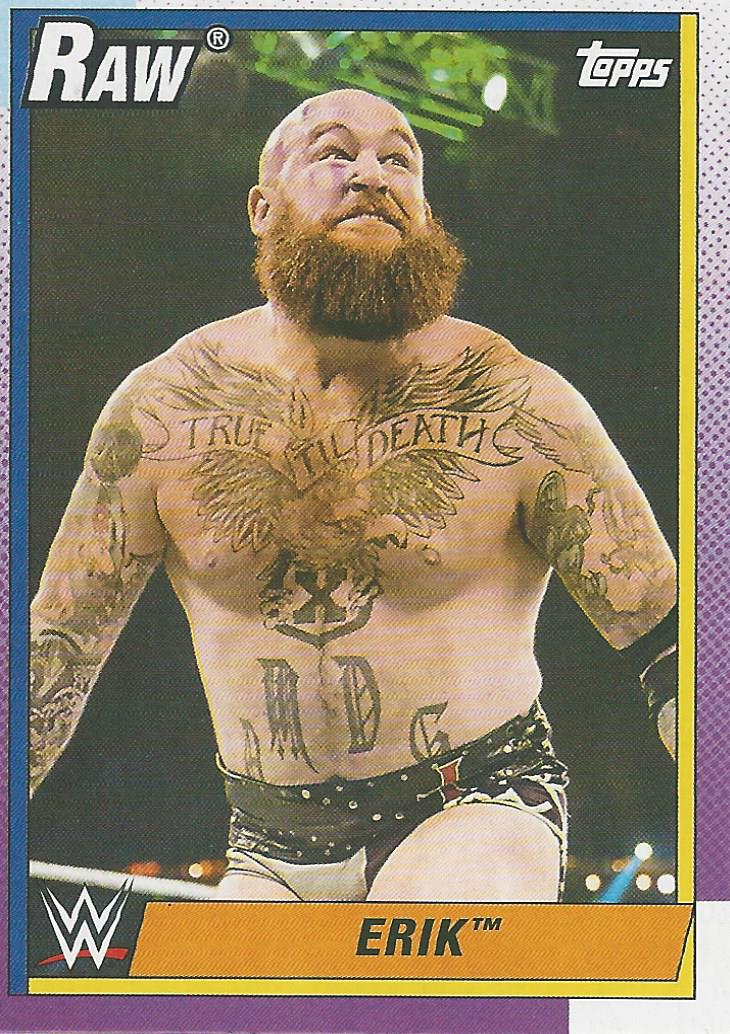 WWE Topps Heritage 2021 Erik #14
