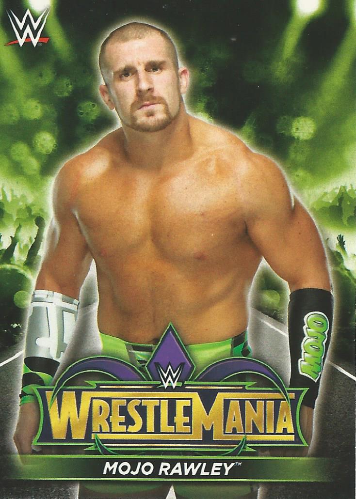 WWE Topps Road to Wrestlemania 2018 Mojo Rawley R14 trading card PW Catalog
