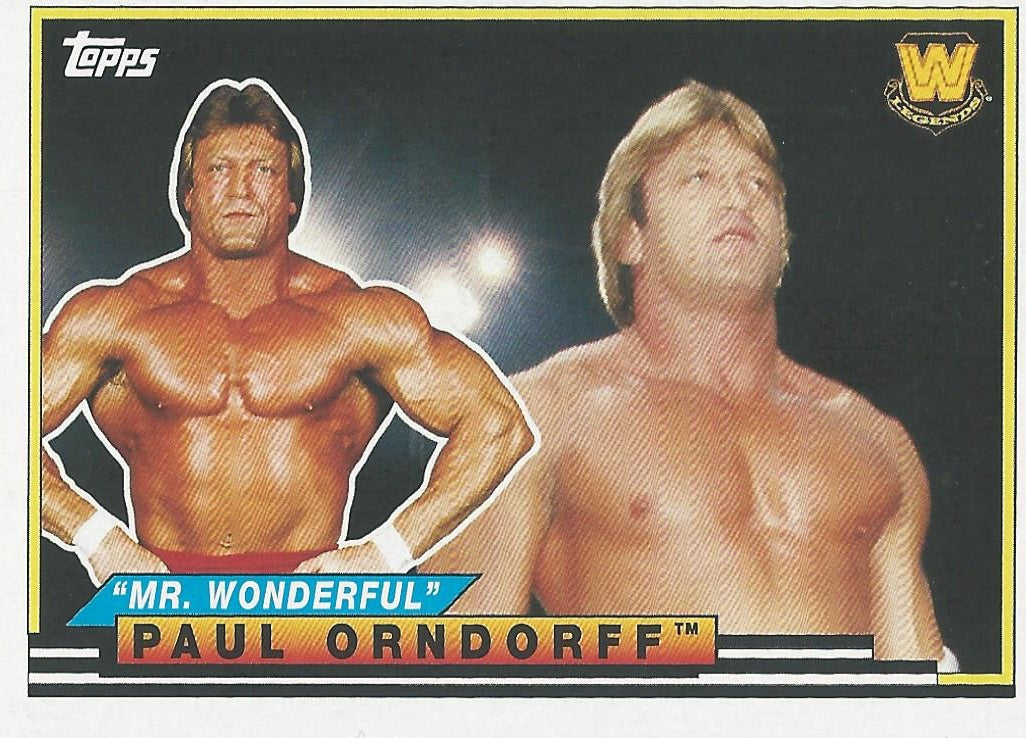 WWE Topps Heritage 2018 Paul Orndorff BL-37