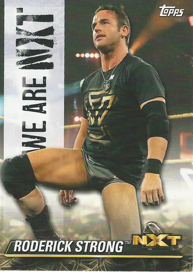 WWE Topps NXT 2021 Roderick Strong NXT-47 trading card PW Catalog