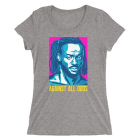 Kofi Kingston "Against All Odds" Women's Tri-Blend T-Shirt T-Shirt PW Catalog