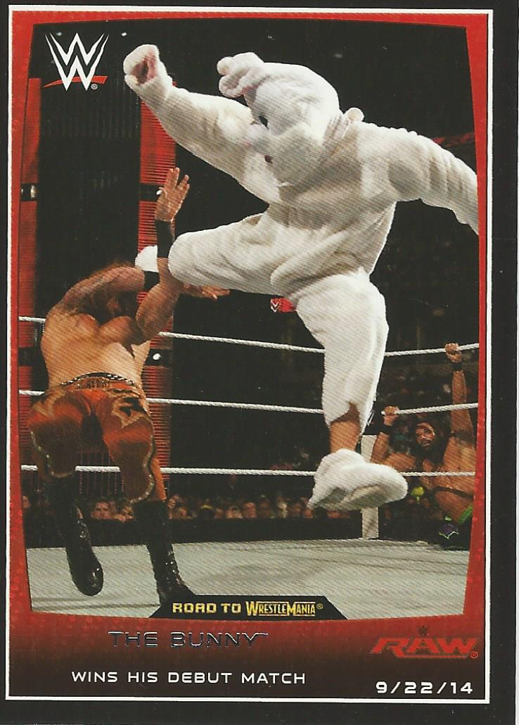 WWE Topps Road to Wrestlemania 2015 The Bunny #50