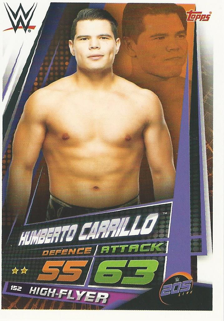 WWE Topps Slam Attax Universe 2019 Humberto Carrillo #152