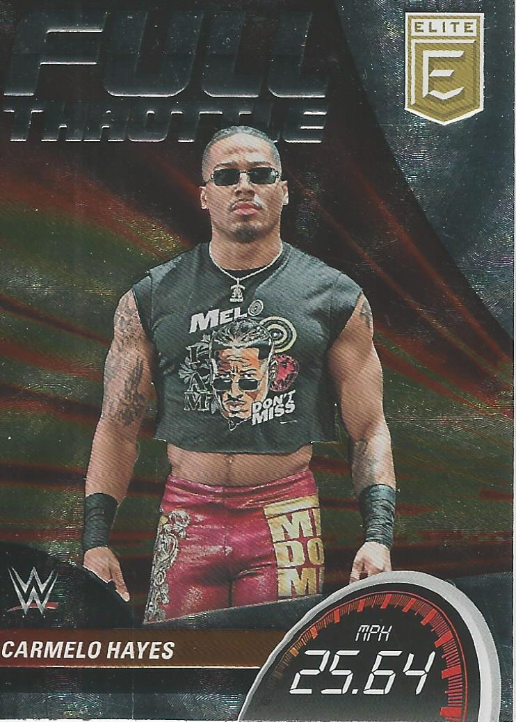 WWE Panini Elite 2023 Carmelo Hayes Full Throttle #2